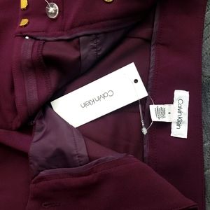 Calvin Klein Straight Leg Pants